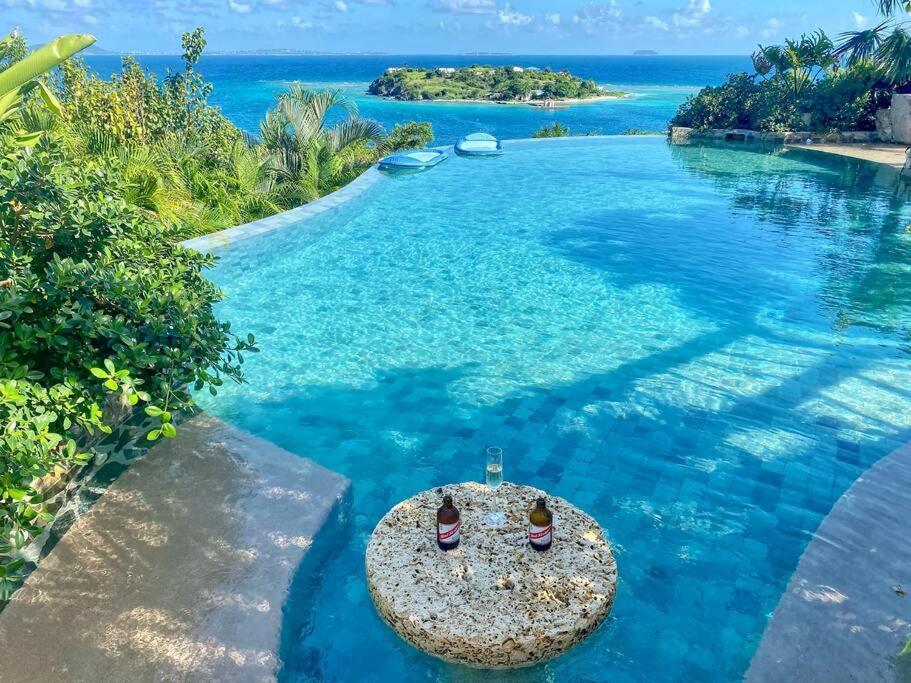 Luxury 7Br Waterfront Villa With Views Of Marina Cay And Scrub Island East End 외부 사진