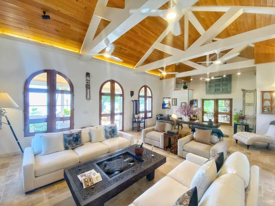 Luxury 7Br Waterfront Villa With Views Of Marina Cay And Scrub Island East End 외부 사진