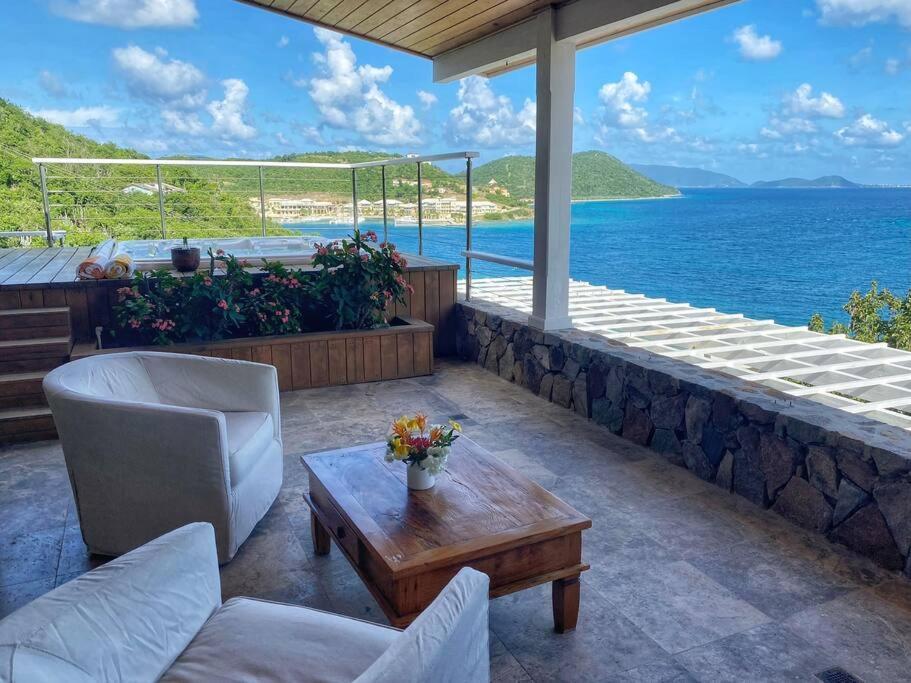 Luxury 7Br Waterfront Villa With Views Of Marina Cay And Scrub Island East End 외부 사진